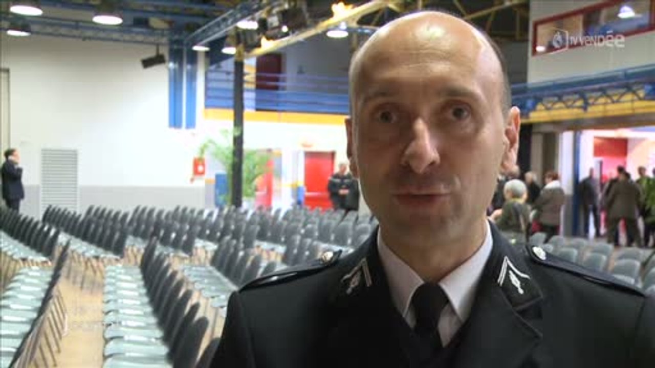 Regroupement des gendarmes pour la Sainte-Geneviève