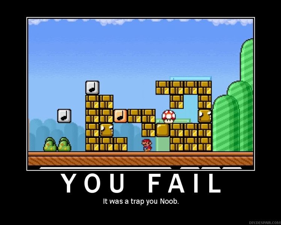 SpeedFail sur mario ... xD