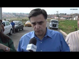Serafim faz visita técnica em abertura de loteamento