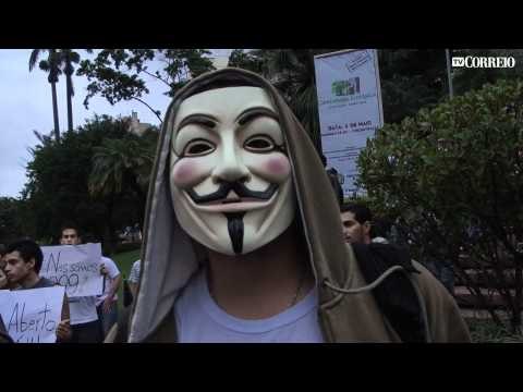 Protesto contra a corrupção em Campinas