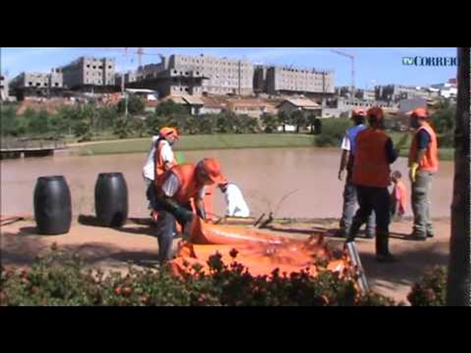 Simulado regional de derramamento de óleo