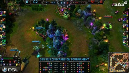 Expansion Round 2 Jour 2 - Gamers 2 vs n!faculty - Game 1