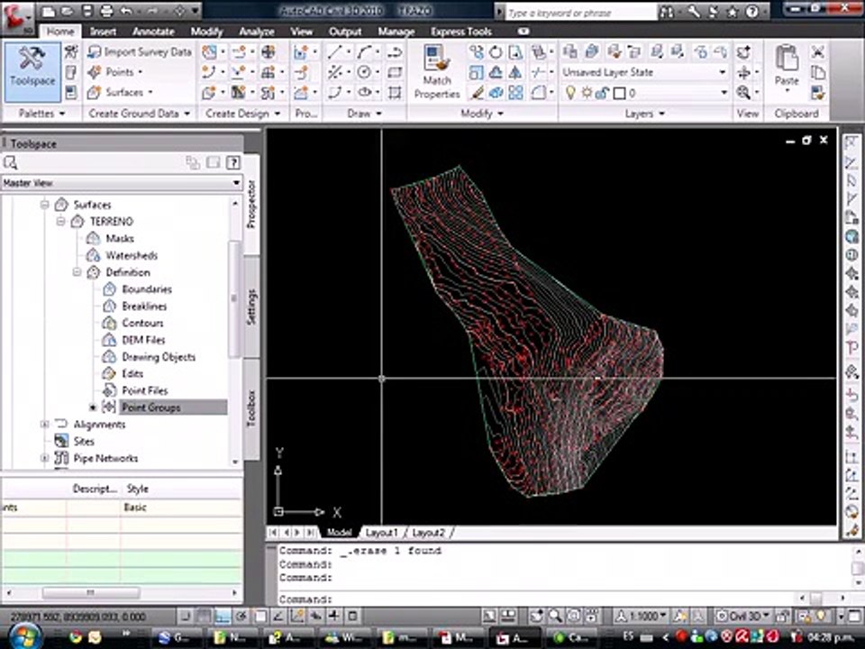 [01_20] AutoCAD Civil 3D 2010 - Alinemiento Vertical | Clase 4