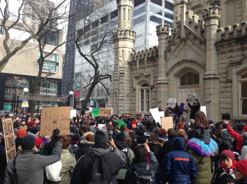 Ferguson protesters nationwide rally against Black Friday
