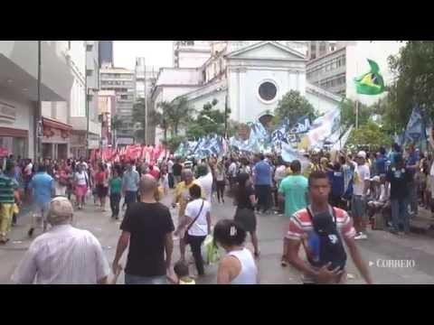 Militantes do PT e PSDB vão às ruas com pacto de paz em Campinas