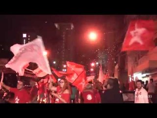 Petistas ocupam Glicério para festejar a vitória