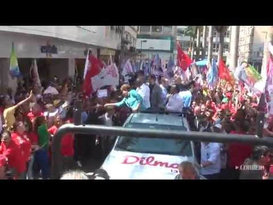 Dilma faz campanha em Campinas