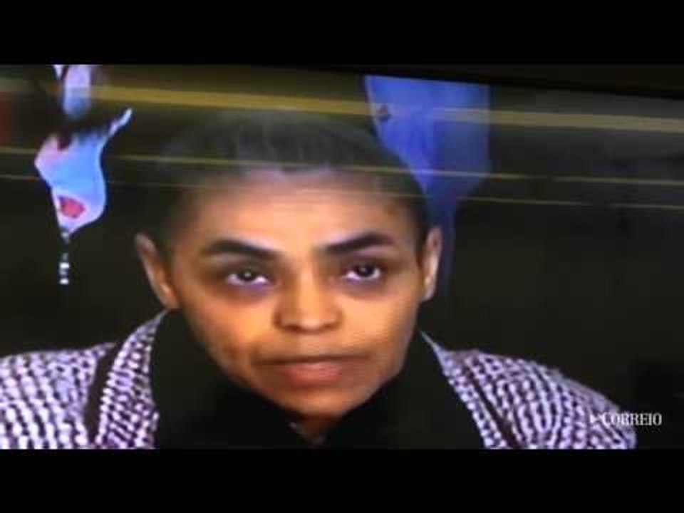 Marina Silva fala sobre a morte de Eduardo Campos