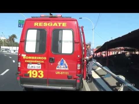 Idoso cai do Viaduto Cury em Campinas