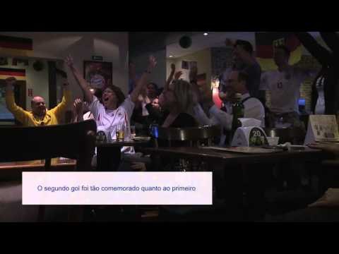 Torcedores comemoram vitória da Alemanha