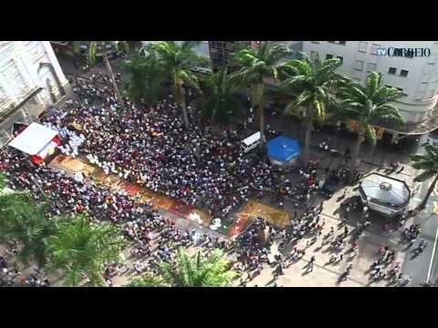 Beleza dos tapetes e a fé marcam celebração de Corpus Christi em Campinas