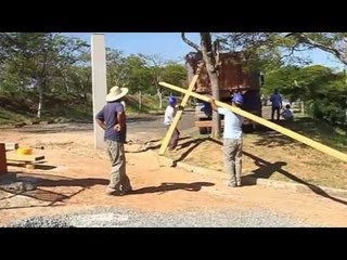 Ladrões de material de construção atrasam obra no Parque Ecológico