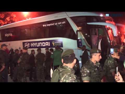 Com atraso, Seleção da Nigéria está em Campinas