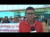 Estudantes protestam em Paulínia contra escola improvisada