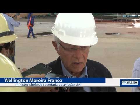 Ministro visita Viracopos e elogia obras