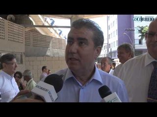 Prefeito vistoria obras no Viaduto Cury