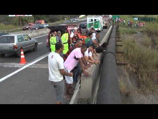 Homem morre ao cair de ponte da Santos Dumont em córrego