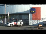Bandidos tentam explodir caixa eletrônico do Itaú