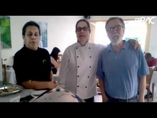 Arte e gastronomia na Galeria Aquarela