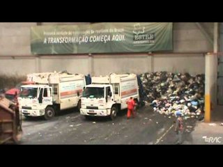 Usina reduz lixo de aterro