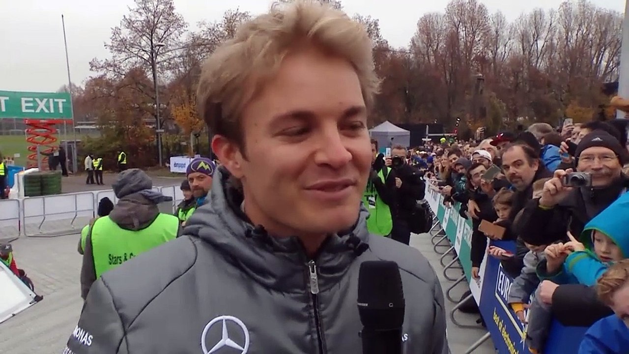 Hier feiert Mercedes seine Weltmeister