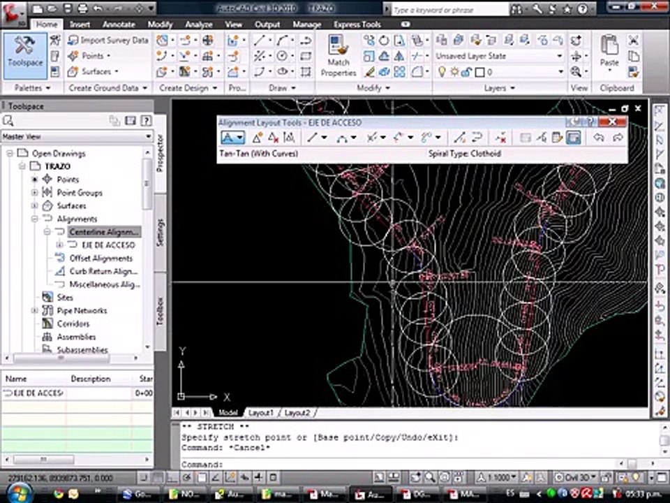 [05_20] AutoCAD Civil 3D 2010 - Alinemiento Vertical | Clase 4