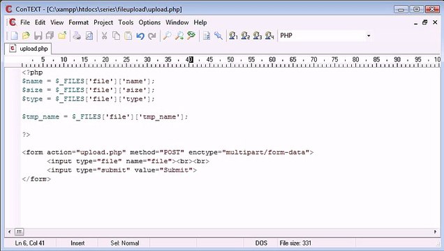 Beginner PHP Tutorial - 88 - Uploading Files_ The Basics Part 2