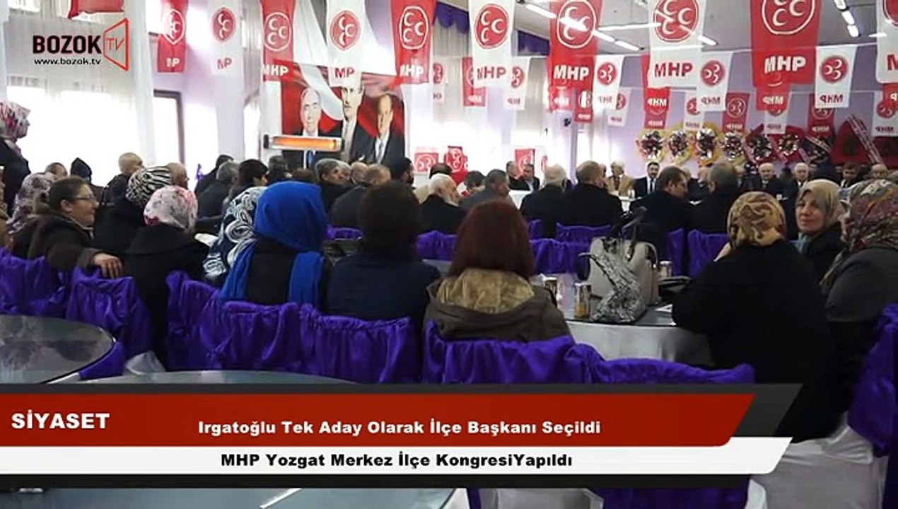 MHP Yozgat İlçe Başkanlığı'na Tekin Irgatoğlu Seçildi