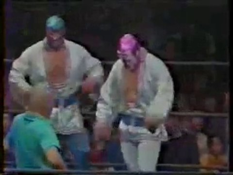 Mil Mascaras & Dos Caras vs Mr. Wrestling & Masked Strangler â˜…1979