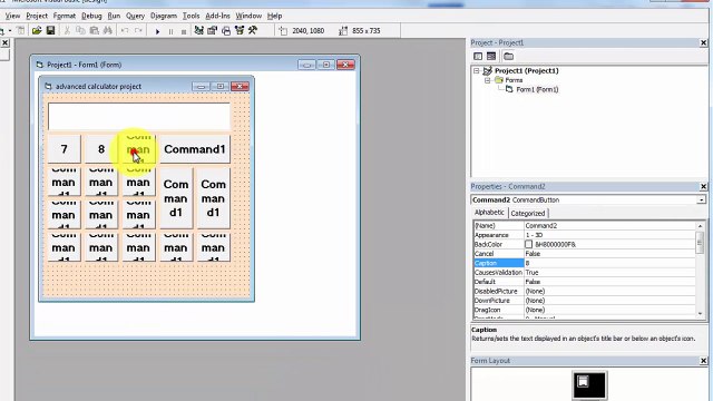 scientific calculator program using visual basic 6.0