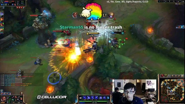 Doublelift place un pentakill avec la manière - League of legends