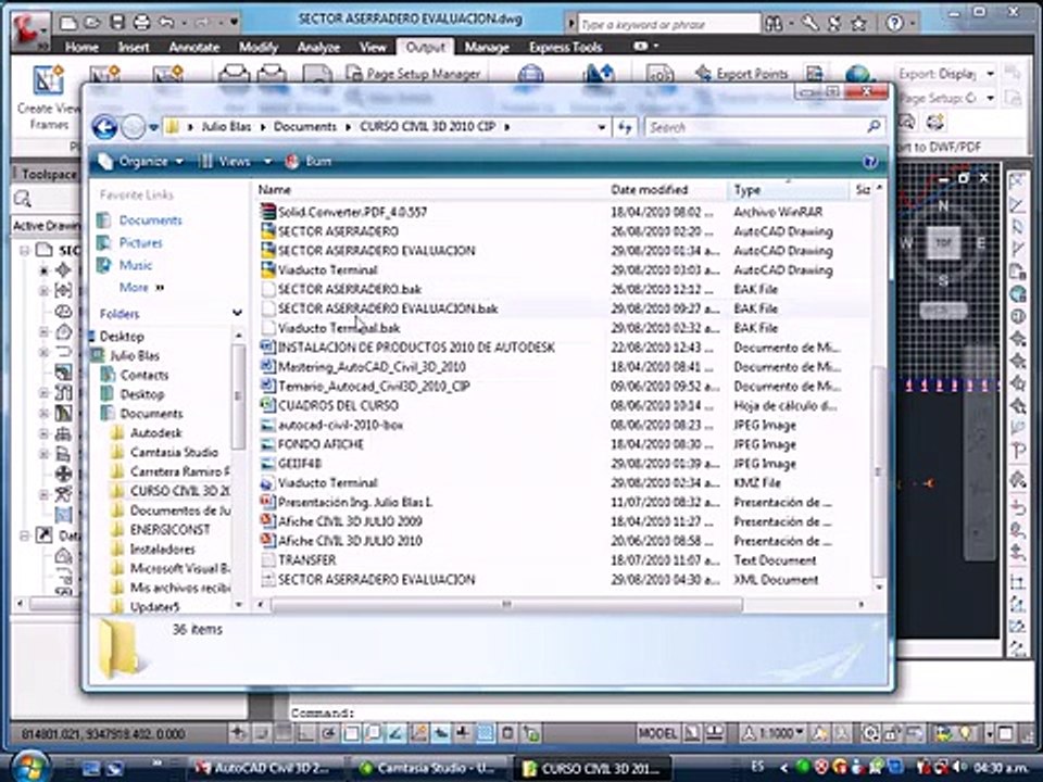 [01_20] AutoCAD Civil 3D 2010 - Corredores | Clase 5