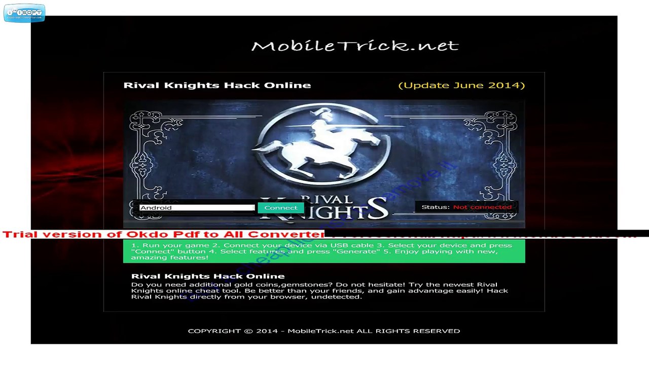 [GET] Rivalknights -Cheat [MobileTrick.net]