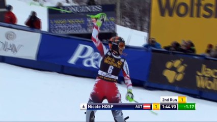 Nicole Hosp Clinches First Slalom Victory Since 2008 at Aspen 🏆