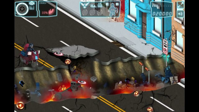 LEGO Marvel Super Heroes Captain America Let's Play / PlayThrough / WalkThrough Part