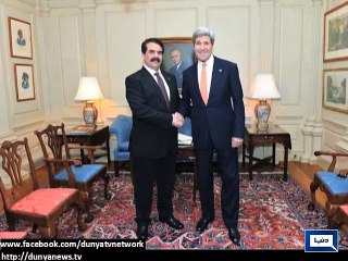 Dunya news-COAS Raheel Sharif meets with John Kerry