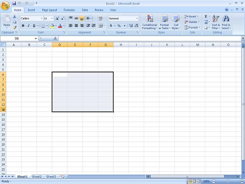 Microsoft Office Excel 2007 Tutorial in Urdu columns and rows Class 08