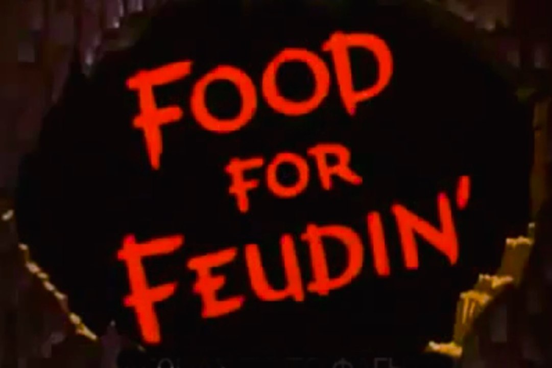 Food for Feudin' (1950) Donald Duck.  Walt Disney Animation Cartoon