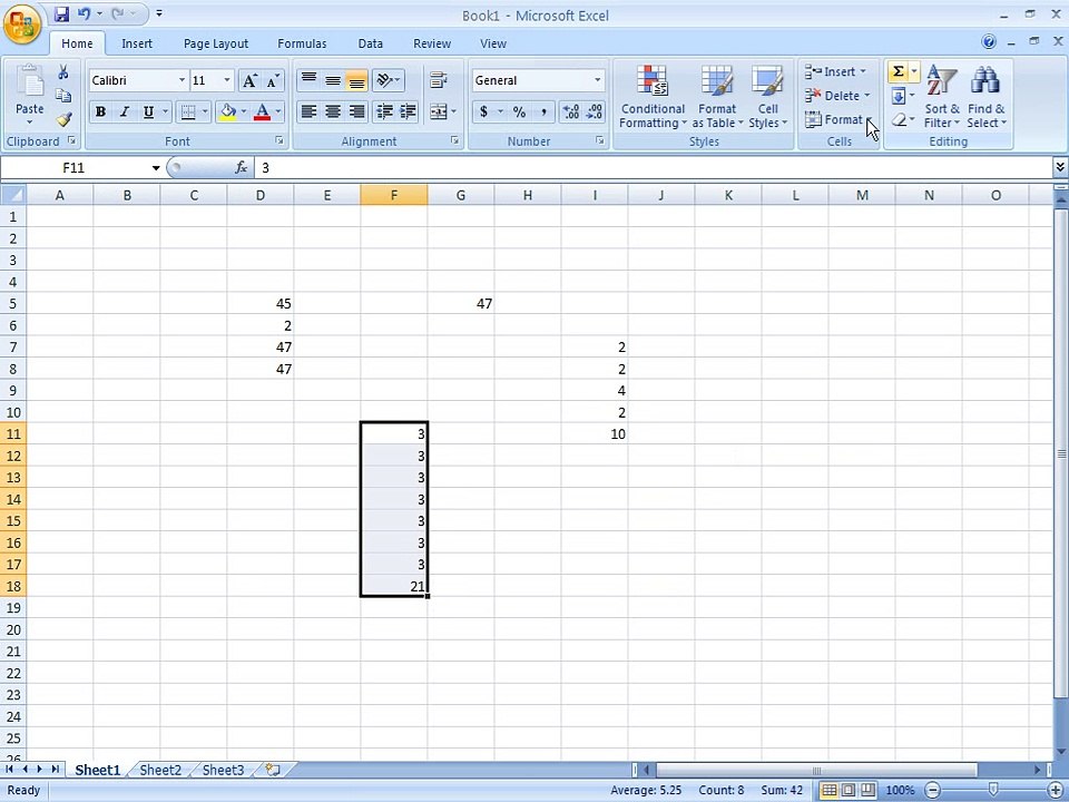 Microsoft Office Excel 2007 Tutorial in Urdu submission substract divide multiply add Class 43
