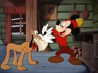 Miki Maus i Pluton – Prava jednog uljeza (1946)