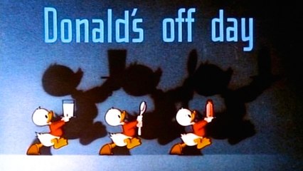 Huey, Dewey, and Louie - Donald's Off Day (1944) Full Animated Cartoon