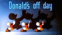 Huey, Dewey, and Louie - Donald's Off Day (1944) Full Animated Cartoon