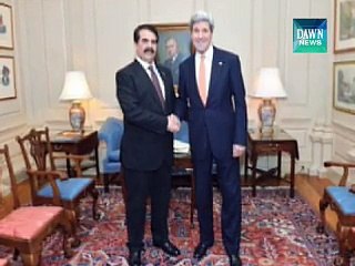 Army chief meets John Kerry