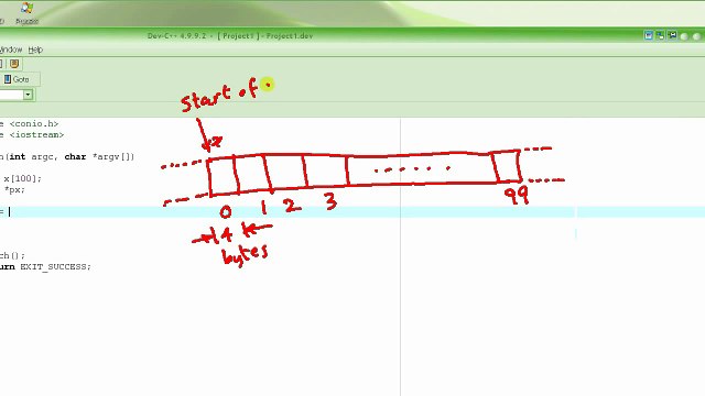 C Programming Tutorial # 34 - Pointers and Arrays - Part 1 [HD]