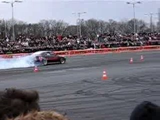 Paris Tuning Show Burn Out