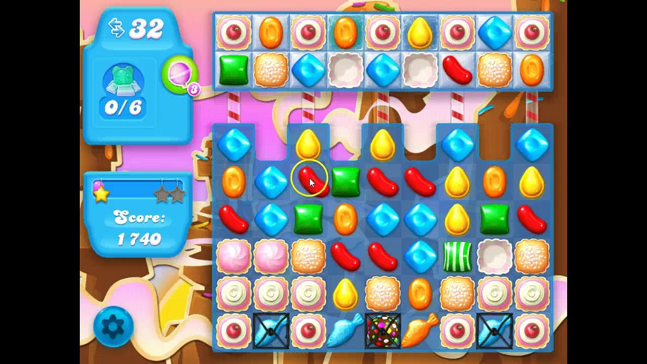Candy Crush Soda Saga Level 74