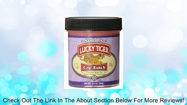 Lucky Tiger Crubutch and Control Wax, 3.5 Ounce Review