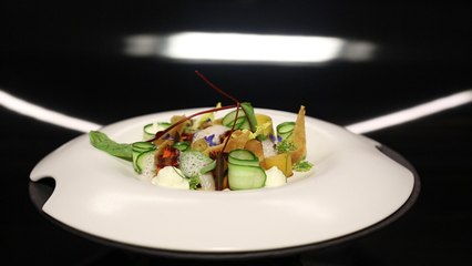 Carpaccio de bar par Juan Arbelaez (#DPDC)