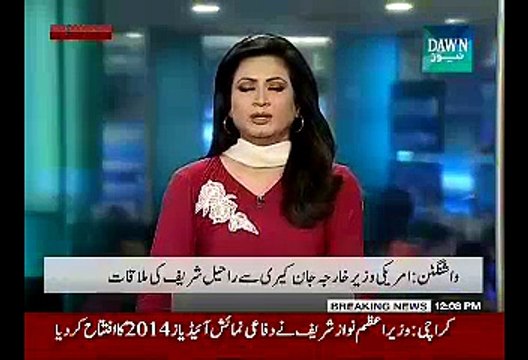 COAS Raheel Sharif meets with John Kerry