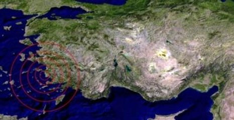 Ege Denizi'nde Korkutan Deprem